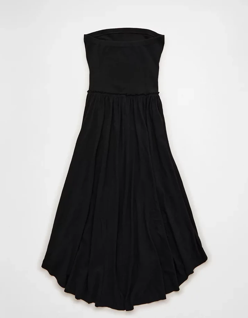 Robe mi-longue sans bretelles Sunchaser AE