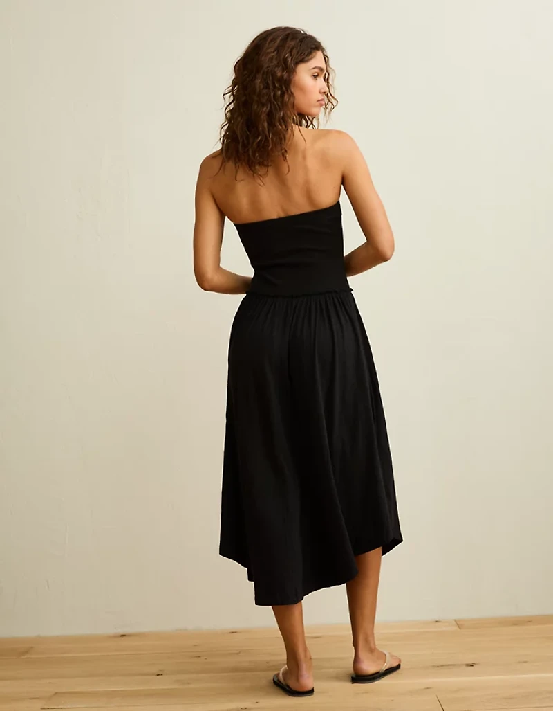 Robe mi-longue sans bretelles Sunchaser AE