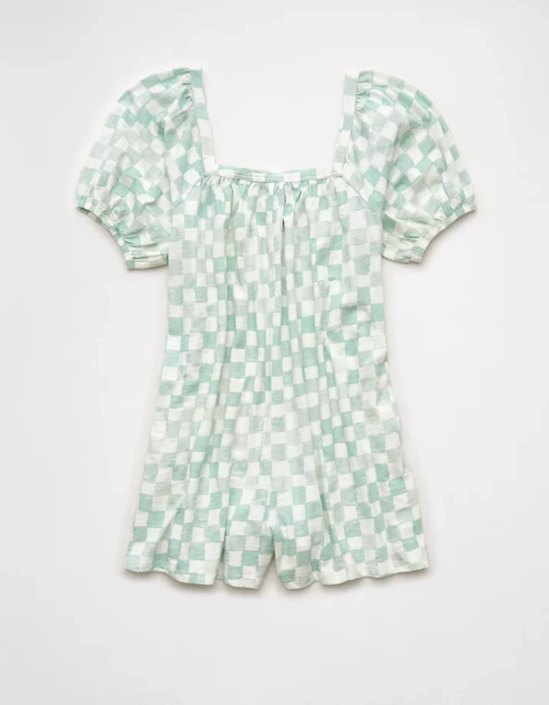 AE Sunchaser Puff Sleeve Romper