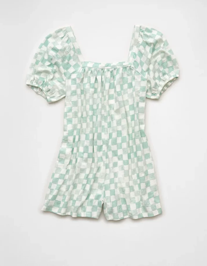 AE Sunchaser Puff Sleeve Romper