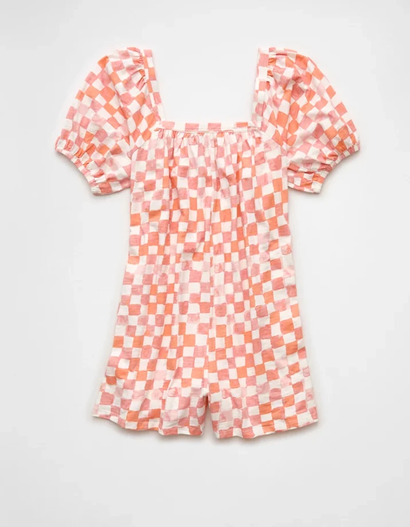 AE Sunchaser Puff Sleeve Romper