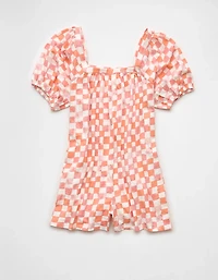 AE Sunchaser Puff Sleeve Romper