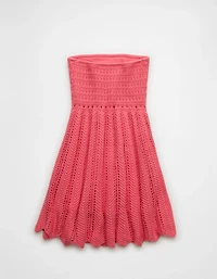 AE Strapless Sweater Mini Dress