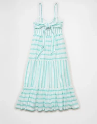 AE Striped Corset Midi Dress