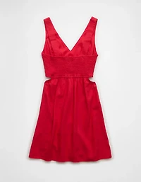 Minirobe ajourée avec encolure en V AE