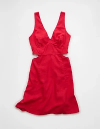 Minirobe ajourée avec encolure en V AE
