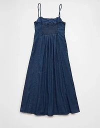AE Sweetheart Neck Babydoll Midi Dress