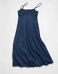 AE Sweetheart Neck Babydoll Midi Dress