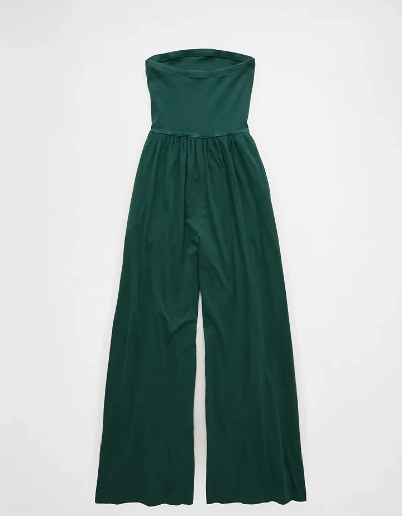 AE Sunchaser V-Waist Flared Leg Jumpsuit
