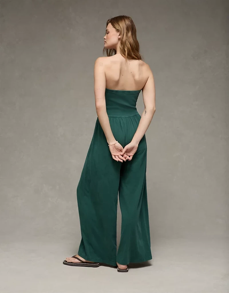 AE Sunchaser V-Waist Flared Leg Jumpsuit