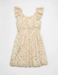 AE Femme Button-Up Mini Dress