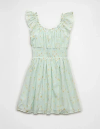 AE Femme Button-Up Mini Dress