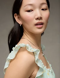 AE Femme Button-Up Mini Dress