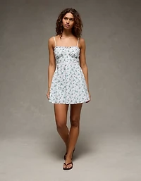 AE Sweetheart Tie-Front Mini Dress