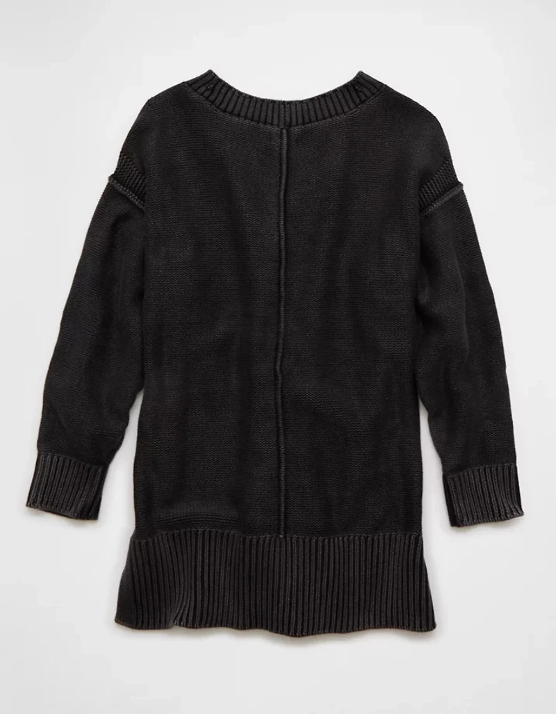 AE Boat Neck Sweater Mini Dress