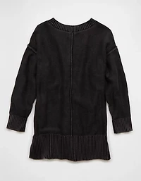 AE Boat Neck Sweater Mini Dress