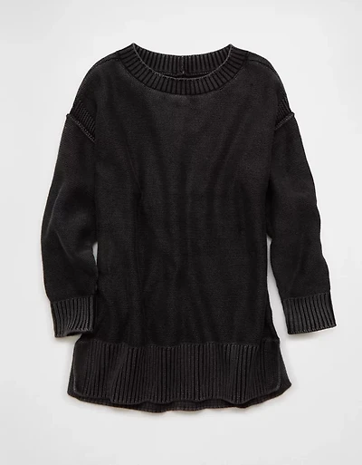 AE Boat Neck Sweater Mini Dress