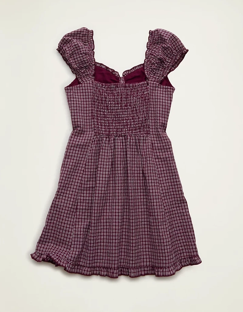 AE Sweetheart Button-Up Mini Dress