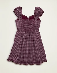 AE Sweetheart Button-Up Mini Dress