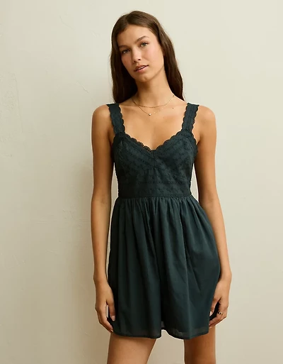 AE V-Neck Babydoll Nightie Mini Dress