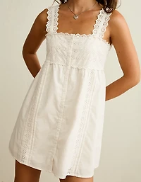 Minirobe brodée de style nuisette AE