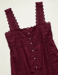 AE Embroidered Babydoll Mini Dress