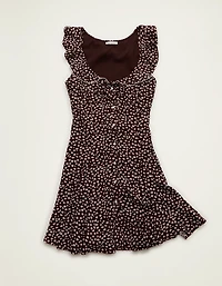 AE Ruffle Collar Mini Dress