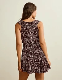AE Ruffle Collar Mini Dress