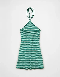 AE Sweater Halter Mini Dress