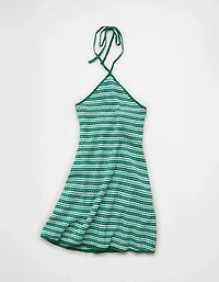 AE Sweater Halter Mini Dress