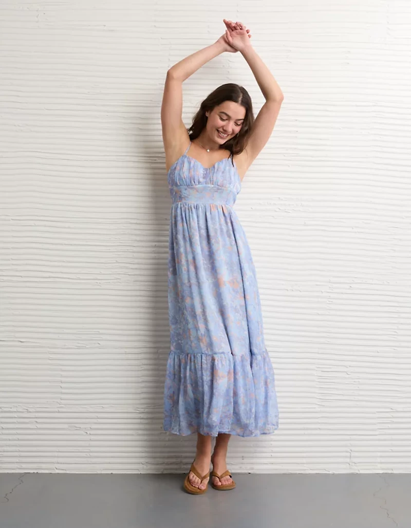 AE Sweetheart Tiered Maxi Dress