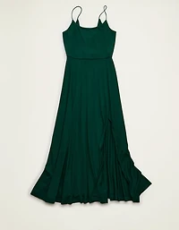 AE Knit Scoop-Back Midi Dress