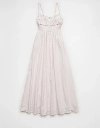 Robe mi-longue à corsage de style corset AE