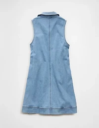 AE Denim Polo Midi Dress