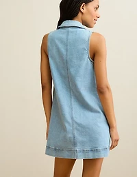 AE Denim Polo Midi Dress