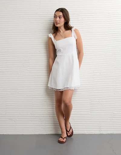 Minirobe à encolure carrée AE