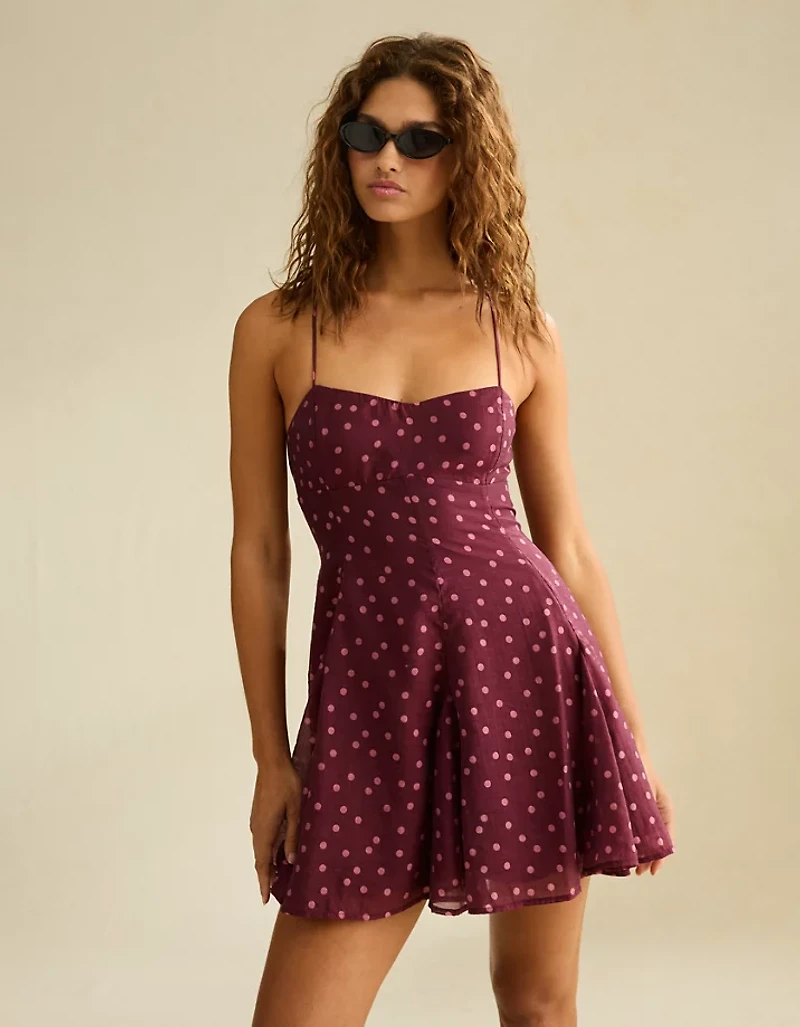 Minirobe nouée au dos AE