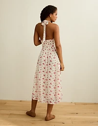 AE V-Neck Corset Maxi Dress
