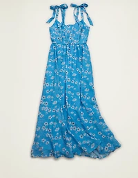 Peignoir mi-long de style corset à encolure dégagée AE
