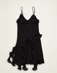 AE Asymmetrical Ruffle Mini Dress