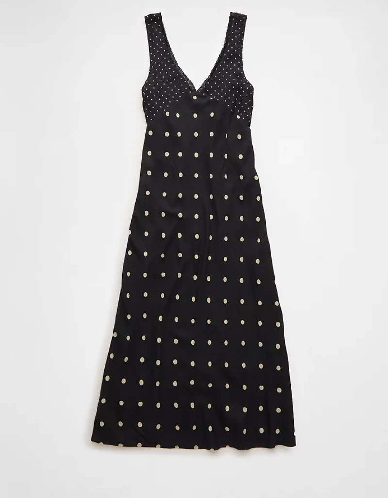 AE V-Neck Slip Midi Dress