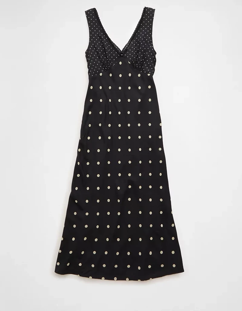 AE V-Neck Slip Midi Dress