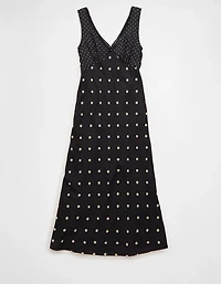 AE V-Neck Slip Midi Dress