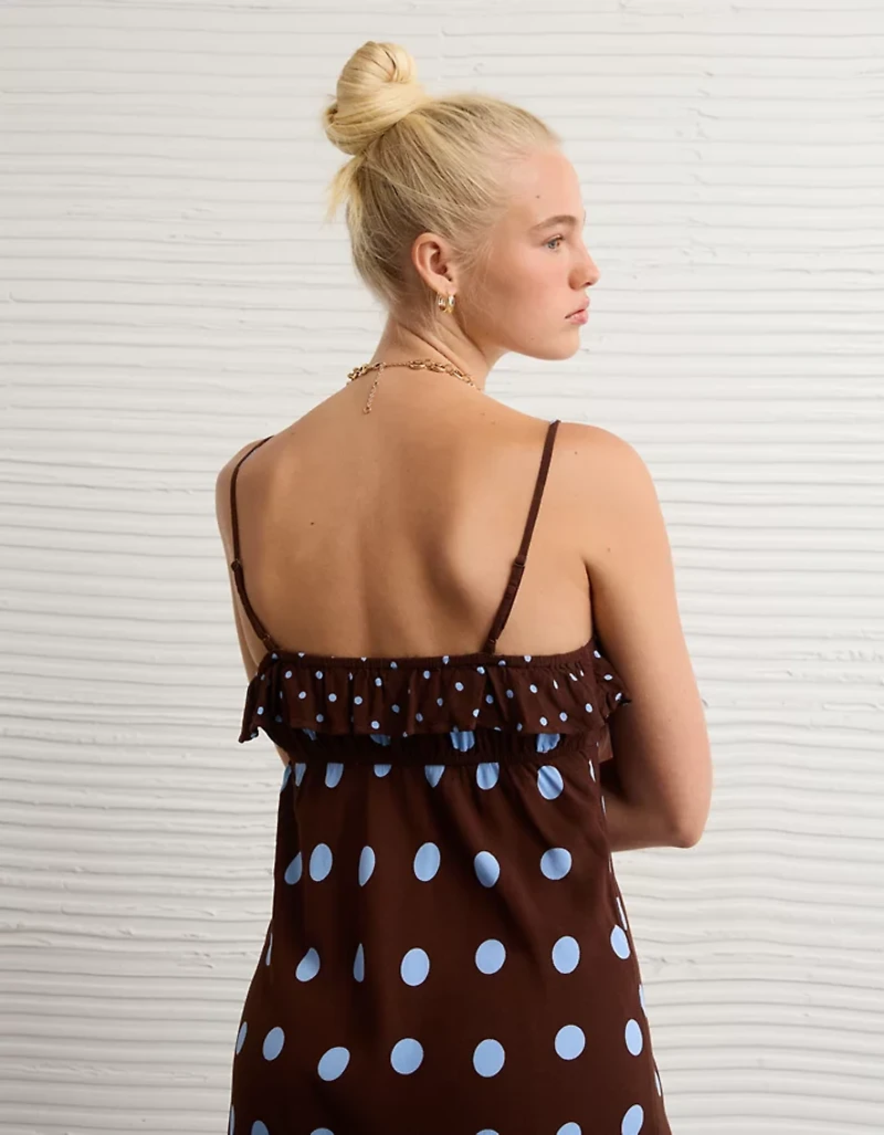 AE Tie-Front Slip Mini Dress