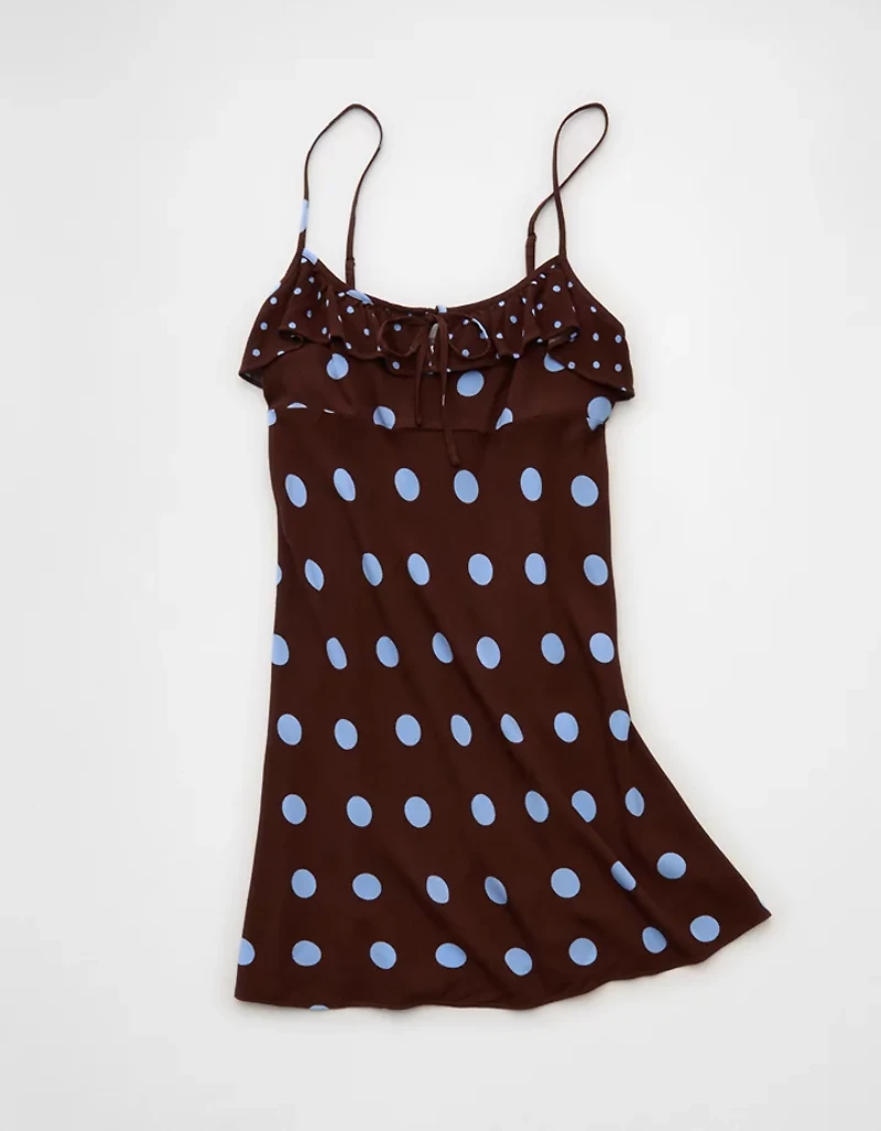 AE Tie-Front Slip Mini Dress