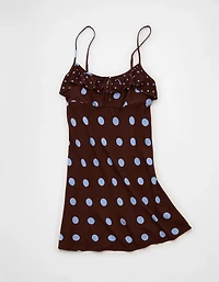 AE Tie-Front Slip Mini Dress