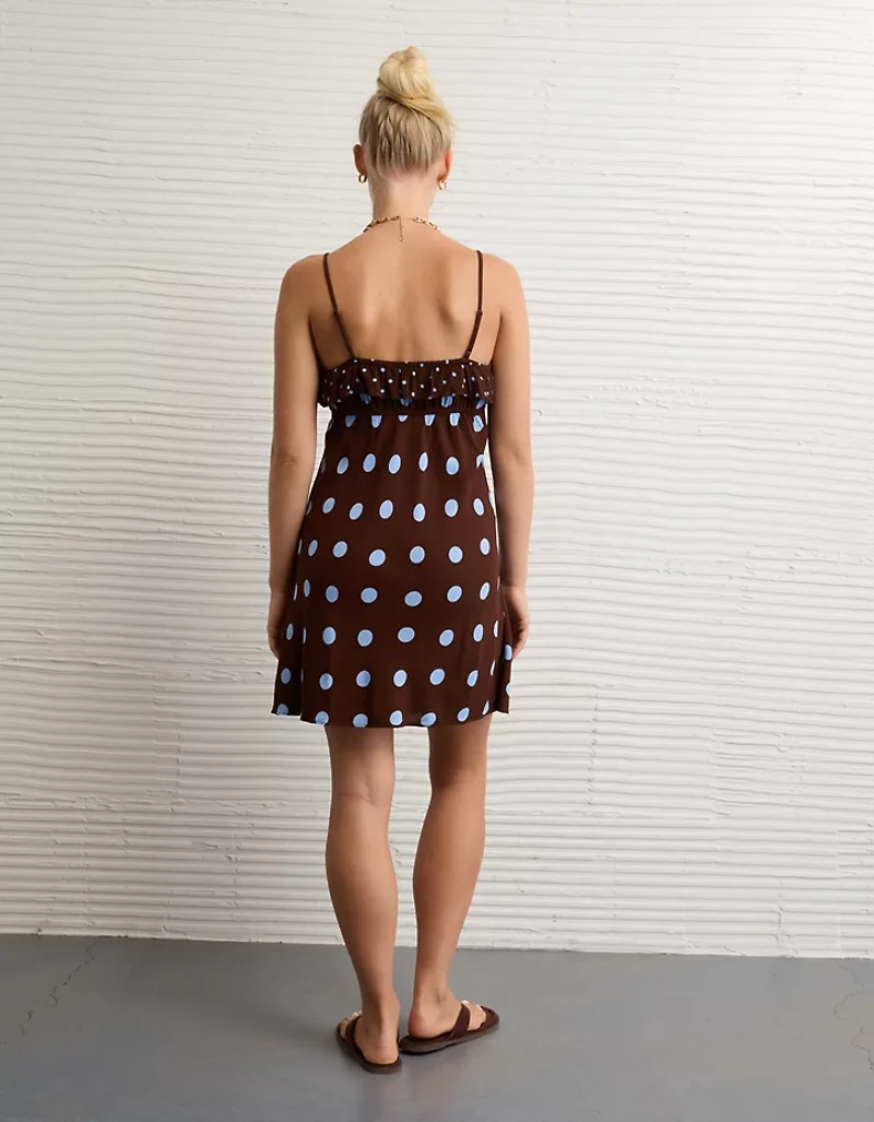 AE Tie-Front Slip Mini Dress