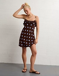 AE Tie-Front Slip Mini Dress