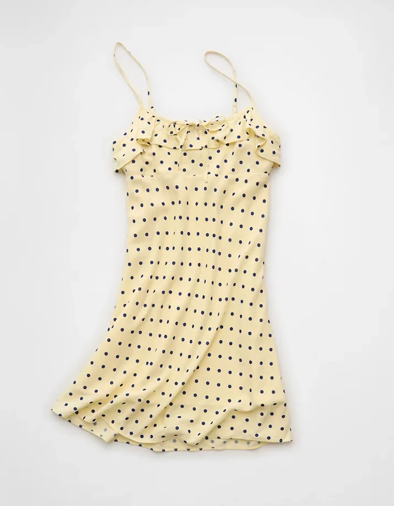 AE Tie-Front Slip Mini Dress