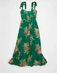 AE Tie-Strap Corset Maxi Dress